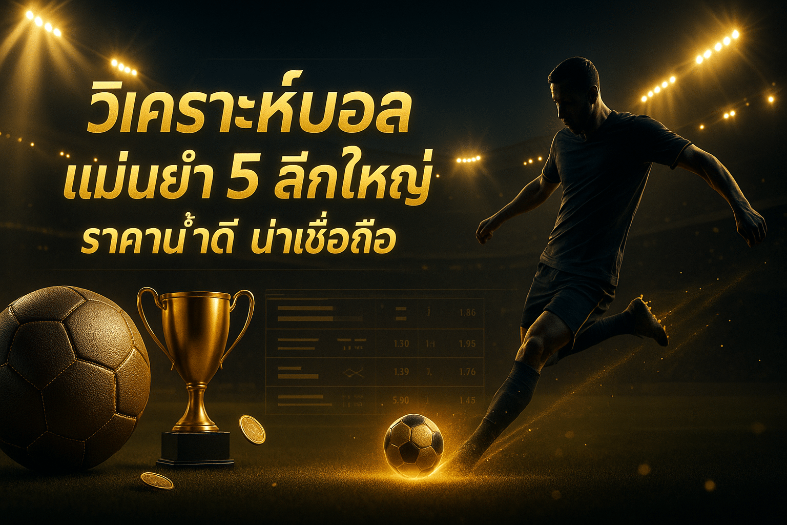 วิเคราะห์บอล แม่นยำ