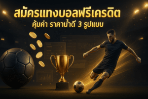 สมัครแทงบอล ฟรีเครดิต