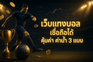 เว็บแทงบอล เชื่อถือได้